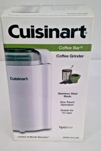 ☕ Cuisinart DCG-20N Electric Coffee Grinder - Stainless Steel, Compact, NEW - Picture 1 of 6