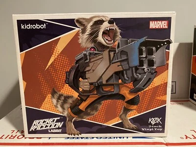 Kidrobot Rocket Mapache Labbit Kozik SDCC NUEVO DIFÍCIL DE ENCONTRAR Guardianes de la Galaxia Foto 1 de 4
