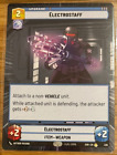 STAR WARS UNLIMITED TCG SPARK OF REBELLION: HYPERSPACE RARE: ELECTROSTAFF