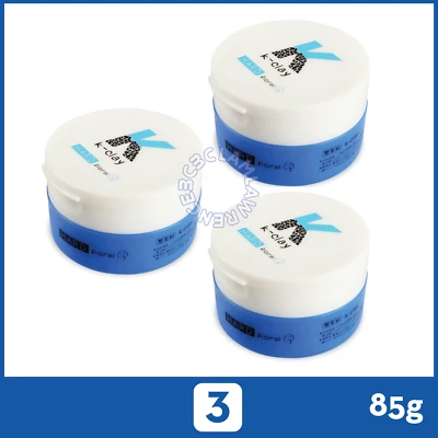 3X K-CLAY HARD FLORAL HAIR CLAY WAX 85g - Image 1 of 3