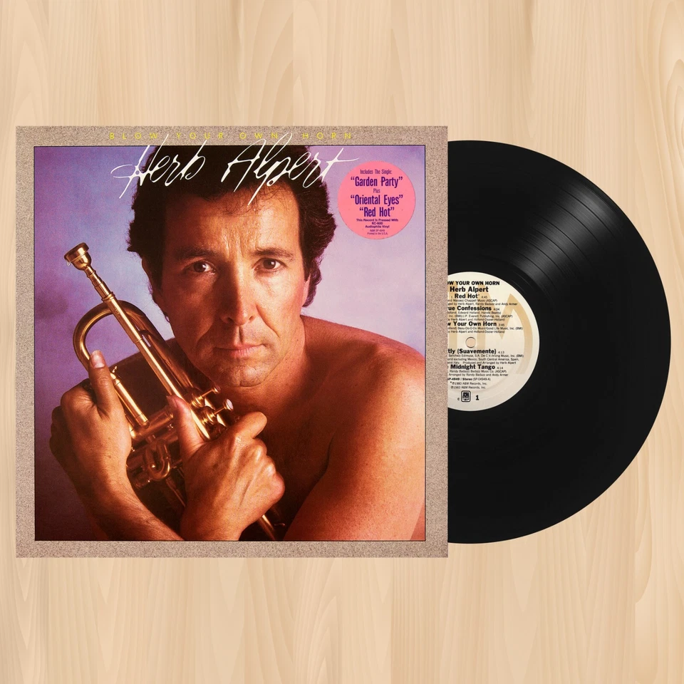 Herb Alpert-Blow Your Own Horn-1983 A&M Records SP-4949 - Vinyl Record LP