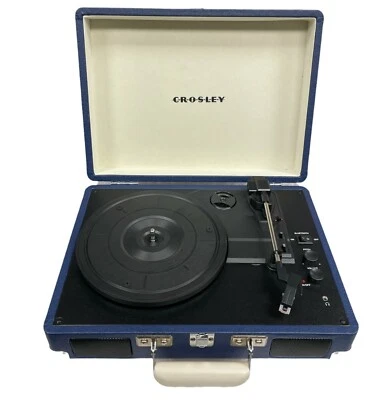 Crosley  (Rare Color) Blue Record Player - Good Condition  - Image 1 of 4