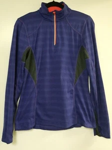 Mondetta Womens Active Jacket MM Purple Stretch Running Yoga Thumb holes. - Picture 1 of 5