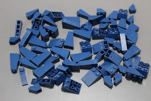 LEGO 70 tejas piedras inclinadas 33° 75° negativo azul oscuro #3903 - Imagen 1 de 1