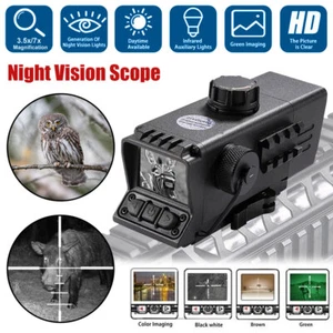 MS32 HD Infrared Night Vision Riflescope Monocular Rifle Sight Hunting Scope - Picture 1 of 11