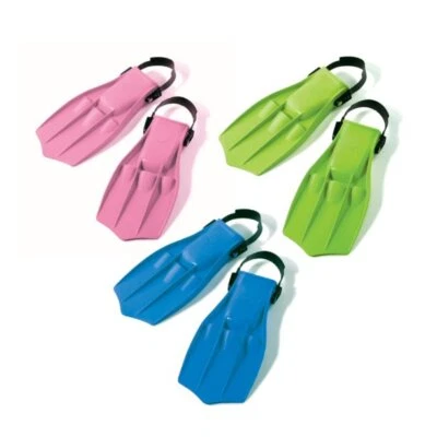 ADJUSTABLE Pool Beach Scuba Swimline SWIM FINS Learn to Swim Fins KIDS Flippers