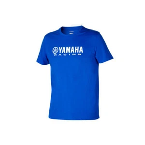 Official Yamaha Racing Paddock Blue Men's Essential 'Cork' T-Shirt - Picture 1 of 7