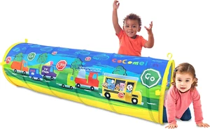 Cocomelon Tunnel for Toddlers Pop Up Play Tunnel Tent for Kids to Crawl Through - Picture 1 of 12