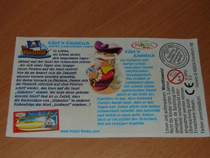 KINDER S-2 PIRAMOLLIS PIRATELLI KAPT´N KNAUTSCH BPZ (D) - Photo 1/1