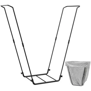 Laubsackhalter faltbar Müllsackhalter Ständer für Outdoor Metall Abfall B... - Bild 1 von 6