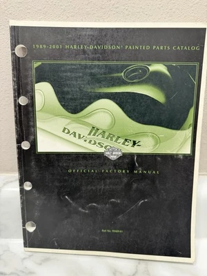 Catálogo de piezas pintadas Harley Davidson oficial de fábrica 1989-2001 99489-01 Foto 1 de 4