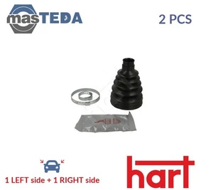 451 753 CV JOINT BOOT KIT PAIR HART 2PCS FOR VW POLO VI,UP!,LOAD UP - Picture 1 of 5