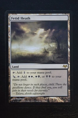 Magic The Gathering MTG FETID HEATH Eventide LP Lightly Played - Image 1 of 2