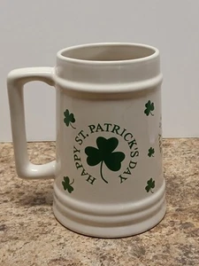 TB Toy Co Happy St. Patrick's Day Stein Beer Coffee Mug Large Irish - Picture 1 of 8