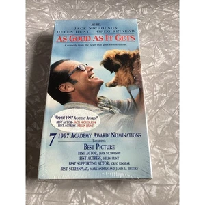 As Good As It Gets VHS SEALED Watermarks Tristar Jack Nicholson Helen Hunt VTG - Picture 1 of 2