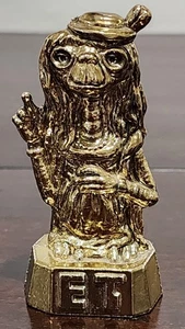 1982 E.T. Die-Cast Figur "Halloween Kostüm" goldfarben - universal - Bild 1 von 2
