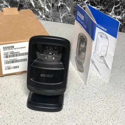 NEW AND BOXED Symbol Zebra DS9208 2D barcode scanner - Image 1 of 4