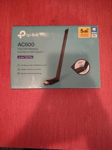 TP-Link Archer T2U Plus High Gain Wireless Dual Band USB Adapter - Afbeelding 1 van 4