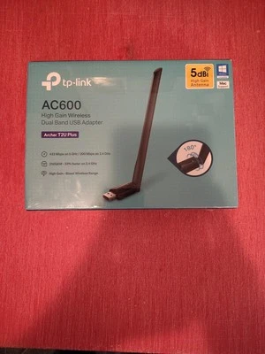 TP-Link Archer T2U Plus High Gain Wireless Dual Band USB Adapter - Image 1 of 4
