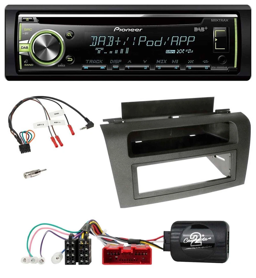 Pioneer DAB USB MP3 Lenkrad CD Autoradio für Mazda 3 (2003-2009) - Bild 1 von 4