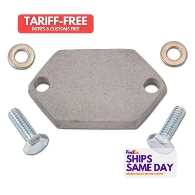 Edelbrock 8971, placa de bloqueo de estrangulador - se adapta a piezas de rendimiento Ford 351M/400 Foto 1 de 4