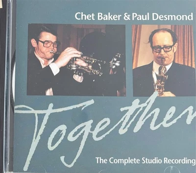 CHET BAKER & PAUL DESMOND - Together: Complete Studio Recordings CD Epic AS NEW! Foto 1 de 2