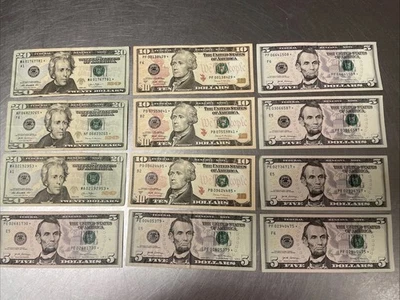 Lot of Star Notes 2013, 2017A and 2017 Series. US Currency - Image 1 of 4