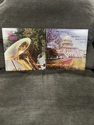 The United States Army Band 2 Vinyl Record Album Lot LP Original NEW SEALED - Image 1 of 4
