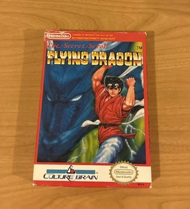 Flying Dragon: The Secret Scroll NES Nintendo Completo CIB RARA VARIANTE DE CAJA ROJA! - Imagen 1 de 24
