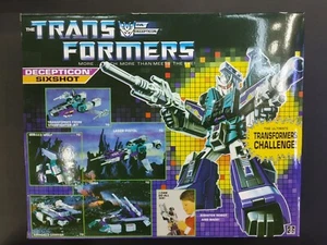 TRANSFORMERS G1 DECEPTICON SIXSHOT SIX CHANGER US SELLER NISB AB1 - Picture 1 of 5