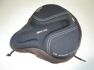 Bell Sedile Bici - Memory Foam Nero Cuscino Bici Regolabile 750 Memory Cruiser - Foto 1 di 4