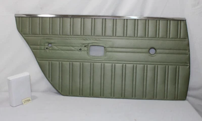 1968 DODGE CORONET 440  DOOR PANEL AND TOP TRIM INTERIOR REAR DRIVERS 68 - Image 1 of 4