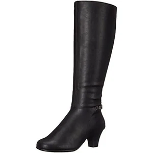 Damenstiefel verstellbar wadenhoch schwarz kniehoch - Aerosoles Margarita, schwarz, 6W - Bild 1 von 8