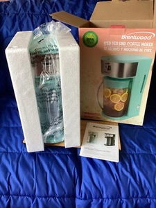 Brentwood Ice Tea & Coffee Maker Model No. KT-2150BL - NEW in original box - Picture 1 of 9
