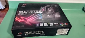 NEW ASUS ROG STRIX Z370-F GAMING Socket 1151 MOTHERBOARD COMPLETE BOXED - Imagen 1 de 13