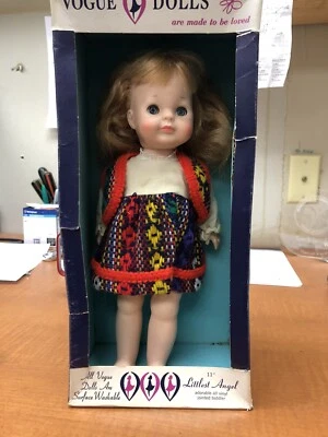 Vogue 11" Littlest Angel 1964 Vintage Vinyl Doll Ginny Doll Family With Box - Image 1 of 4