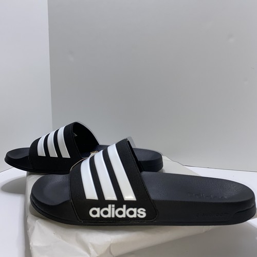Adidas Adilette scivoli doccia uomo taglia 13 GZ3779 nuovi con etichette spedizione veloce gratuita