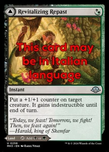 MTG REVITALIZING REPAST EXC - PASTO RIGENERANTE 256 - MH3 - MAGIC - Picture 1 of 1
