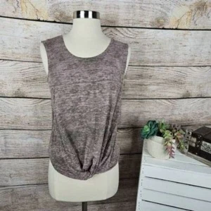 Siva 70 Seventy Women's Sleeveless Tank Top Workout Knot Front Pink Size Small - Picture 1 of 6