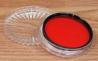 Genuine Kenko SR-60 2 58 R1 Red Camera Lens Filter With Plastic Case **READ**  - Image 1 of 4