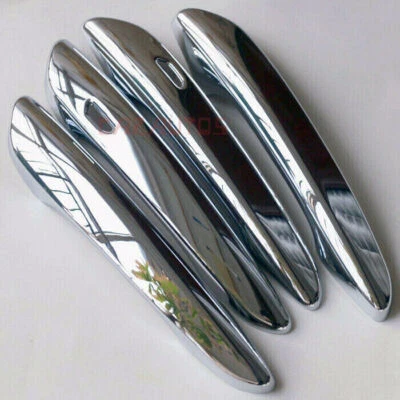 CHROME DOOR HANDLE COVER WITH SMART KEYHOLES FOR MAZDA 3 M3 2020-2024 - Изображение 1 из 4