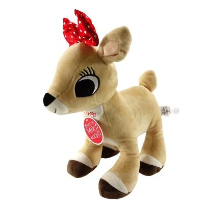 Rudolph el reno nariz roja 2023 Clarice música y luces 12" Foto 1 de 4