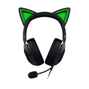 Razer Kraken Kitty Edition V2 Wired RGB Over-Ear Gaming Headset Black - Photo 1/4