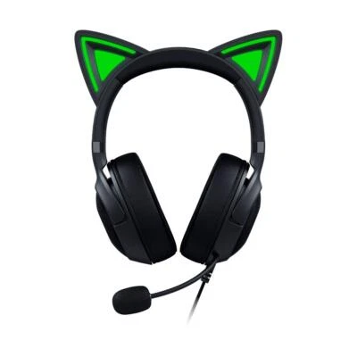 Razer Kraken Kitty Edition V2 Wired RGB Over-Ear Gaming Headset Black - Bild 1 von 4