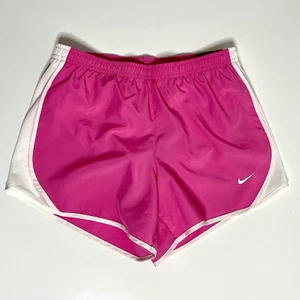 NIKE Girls DRI-FIT Tempo Lined Running Shorts Size Youth Girls L, Pink 4" inseam - Picture 1 of 8