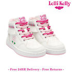 Lelli Kelly Girls White Pink Ankle Boots Limited Edition - Frangetta LK8082