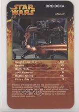 2005 Top Trumps Specials - Star Wars Episode 1-3 Droideka o0y