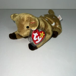 TY Beanie Baby - Whisper  The Deer 1997/98 - Picture 1 of 5