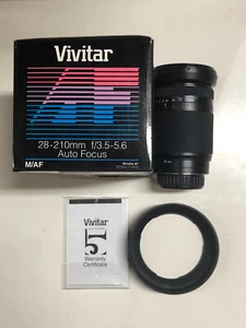 Vivitar 28-210mm f/3.5-5.6 AF Lens for Minolta or Sony Alpha Mount (NEW) - Bild 1 von 5