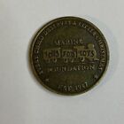 Vintage Usmc Toys For Tots Train Est. 1947 Military Token Us Marine Corps Coin